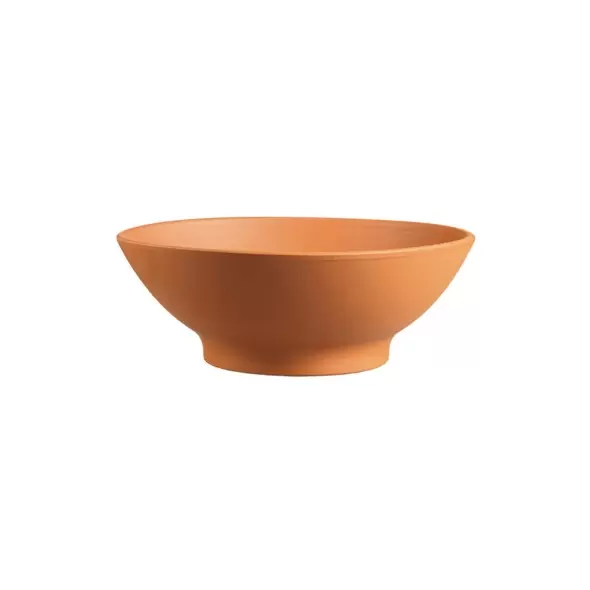 Southern Patio 12" Clay Low Bowl