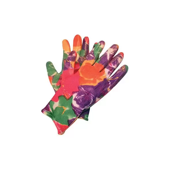 Garden Works One Size Floral Infusion Multi Glove