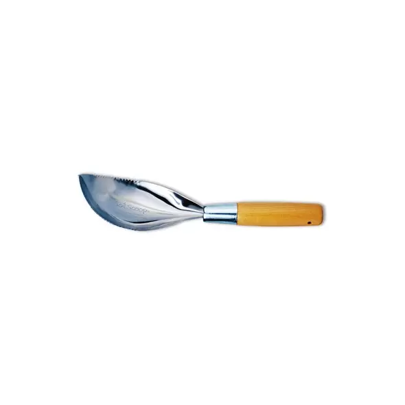 Garden Works Classic Soil Scoop Birch Handle