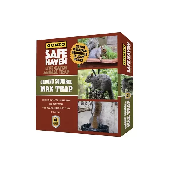 Gonzo Safe Haven Live Catch Trap Ground Squirrel