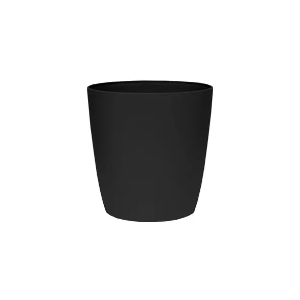 HC 16" Aria Round Planter Black