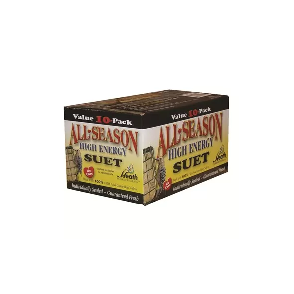 Heath 10pk 11.25oz Bird's Blend High Energy Suet Cake
