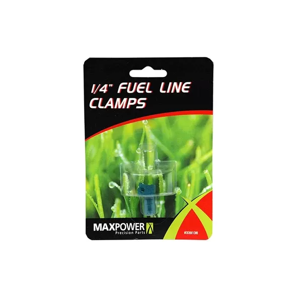 Maxpower 1/4" Fuel Line Clamp 2pk