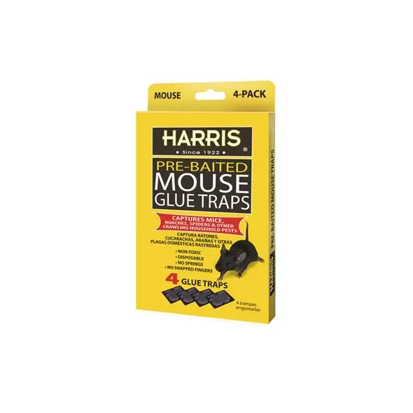 Harris 4pk Mouse Glue Traps
