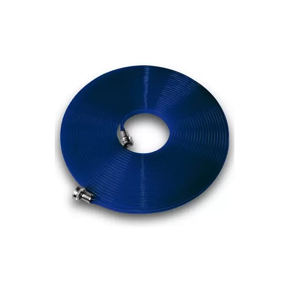 Plastair All Season Poly Flat Hose 15' Blue M/F