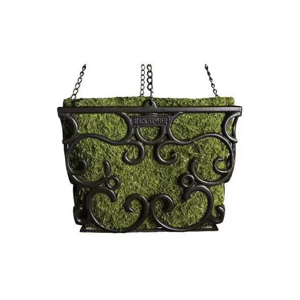 SuperMoss 12" Blackhammer Hanging Basket Macbeth Square