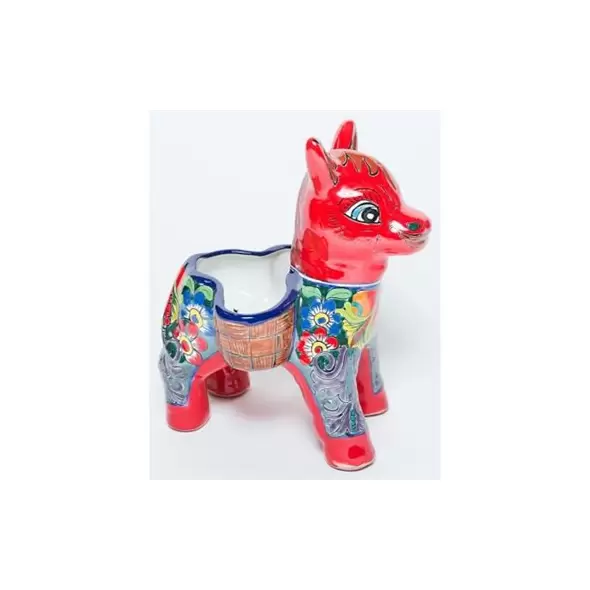 Talavera Large Donkey Planter