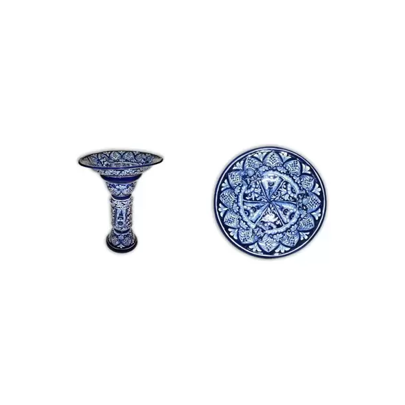 Talavera Barcelona Bird Bath