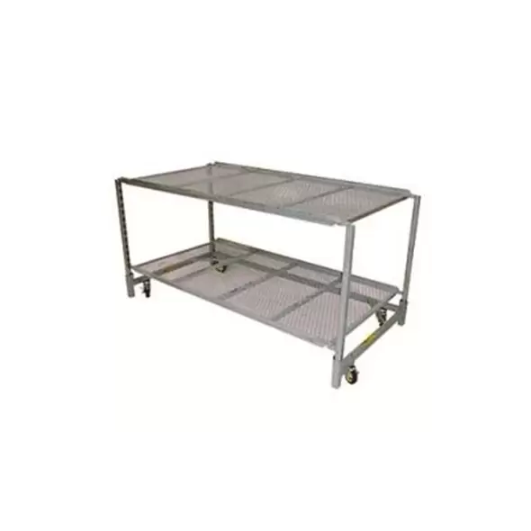 VRE 2 Level Bench 36"x72" W/ Adjustable Shelves VRCTBENCH36