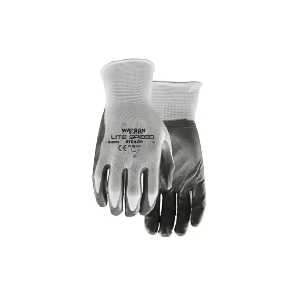 Watson Gloves Stealth Lite Speed Medium Nitrile Coating