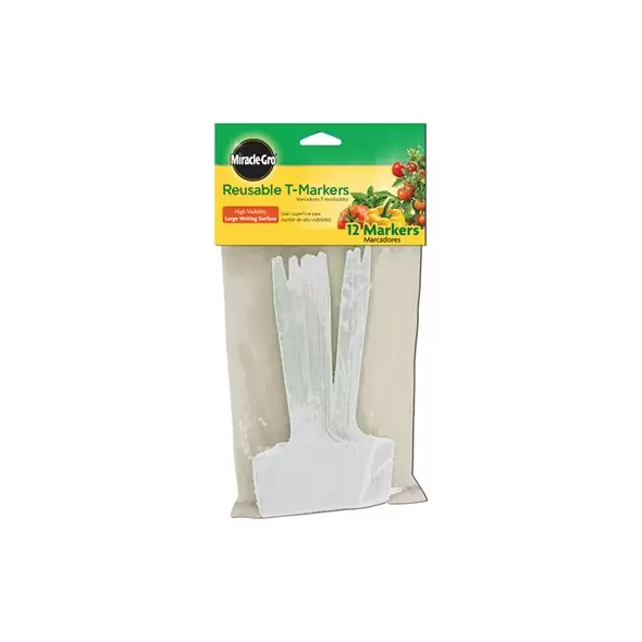 Miracle Gro Reusable Garden "T" Marker
