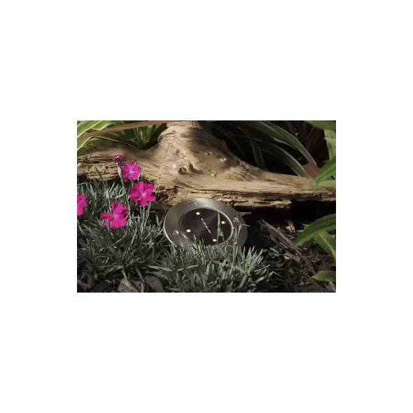 Moonrays 2pk Solar Lawn/Deck Light