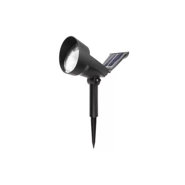 Moonrays Solar Plastic Spotlight w/Panel