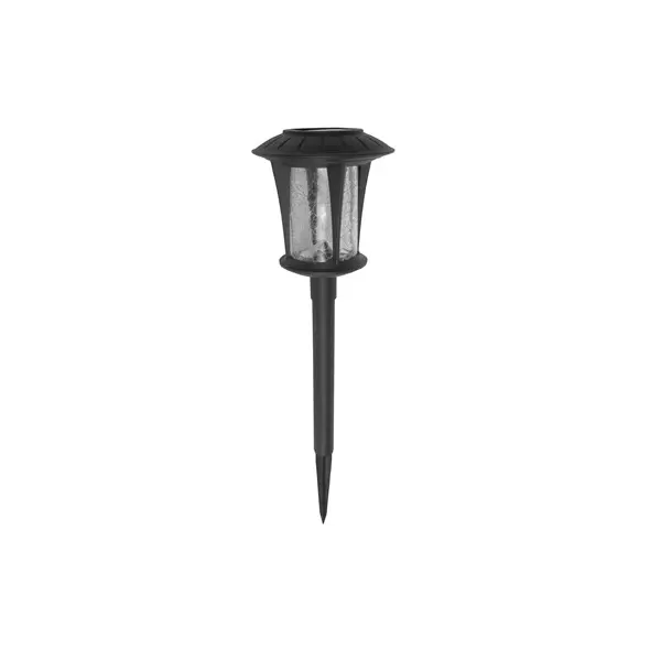 Moonrays Solar Crackle Glass Stake