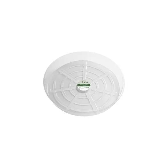 Crescent 12" Heavy Duty Clear Saucer
