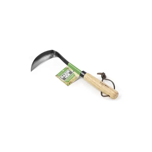 Corona Carbon Steel FSC Wood Left Handed Japanese Razor Hoe