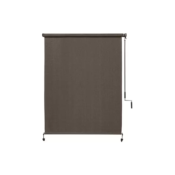 Coolaroo 4'x6' Exterior Roll Shade Mocha 90% Shade