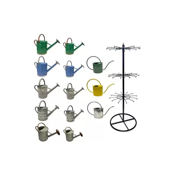 Gardener Select 69pc Watering Can Display Mixed Styles