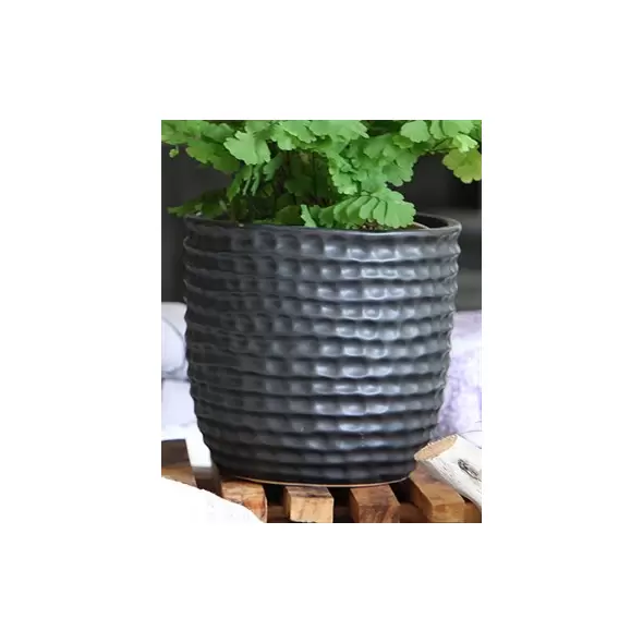 Palm Spring 6.5" Honey Comb Planter Sgy