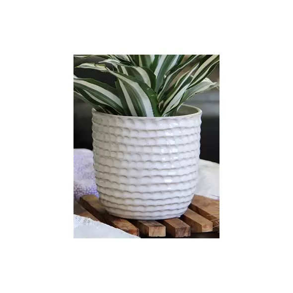 Palm Spring 7.5" Honey Comb Planter Ssl