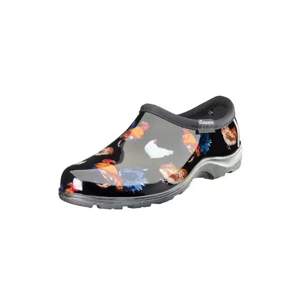 Sloggers Womens Shoe Classic Chicken Black Size 7