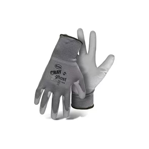 BOSS Medium Grey Nylon Coated PU Palm
