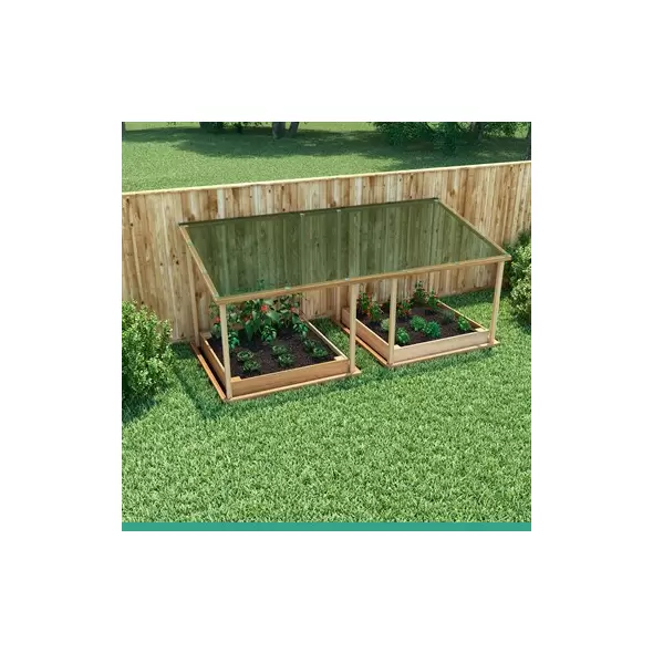 Coolaroo 6'x15' Light Fabric Rainforest 30% Shade
