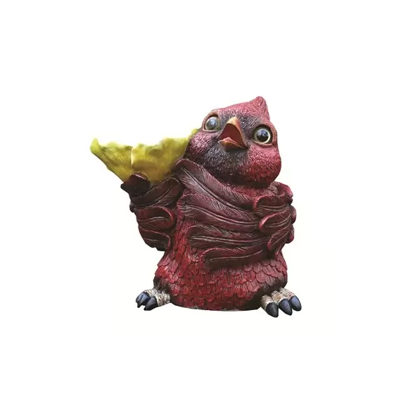 MCarr Red Bird W/ Flower
