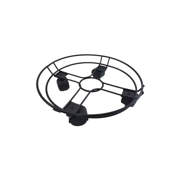 Wagner WPC 11.8 Diam Round Wire Caddy Black