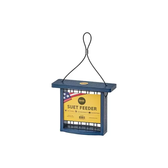 Birds Choice Suet Feeder Recycled Plastic Navy Peony