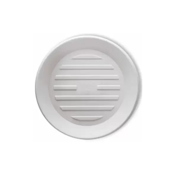 Crescent 10" Round Universal Saucer Alpine White