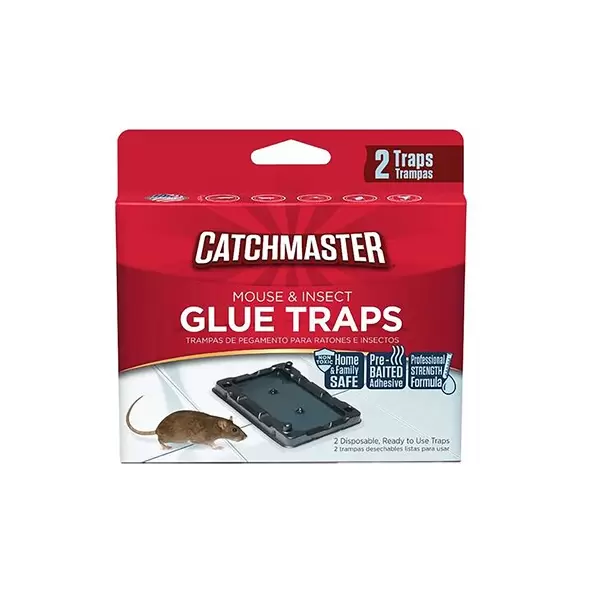 Catchmaster 2pk Mouse & Insect Glue Trap