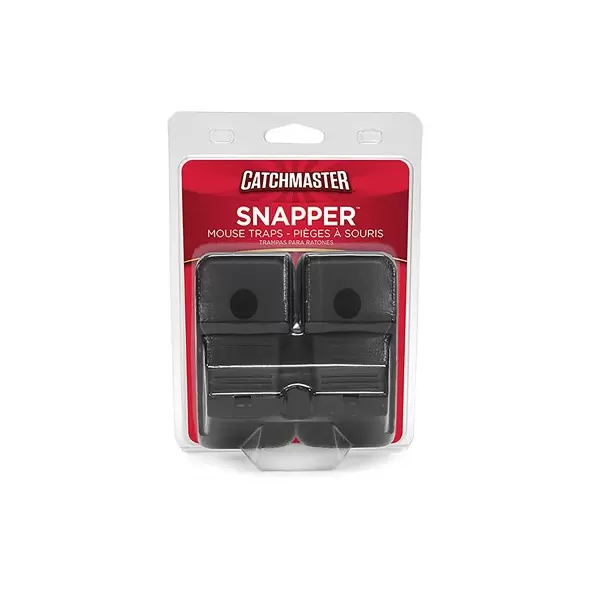 Catchmaster 2pk Snapper Mouse Trap