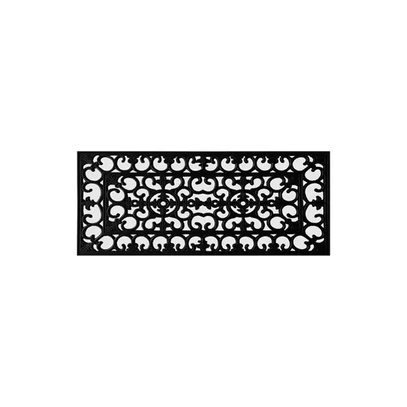 DHTG 24"x48" Millenium Rubber Double Door Outdoor Doormat