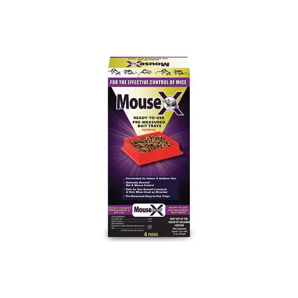 Ecoclear 4pk MouseX Ready-to-Use Trays