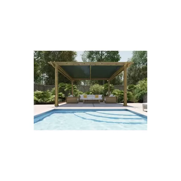Coolaroo 6'x15' Heavy Fabric Rainforest 90% Shade