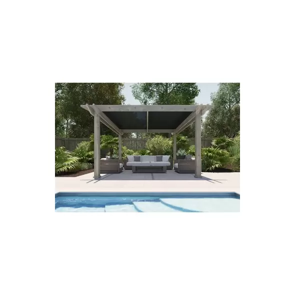 Coolaroo 6'x50' Heavy Fabric Graphite 90% Shade