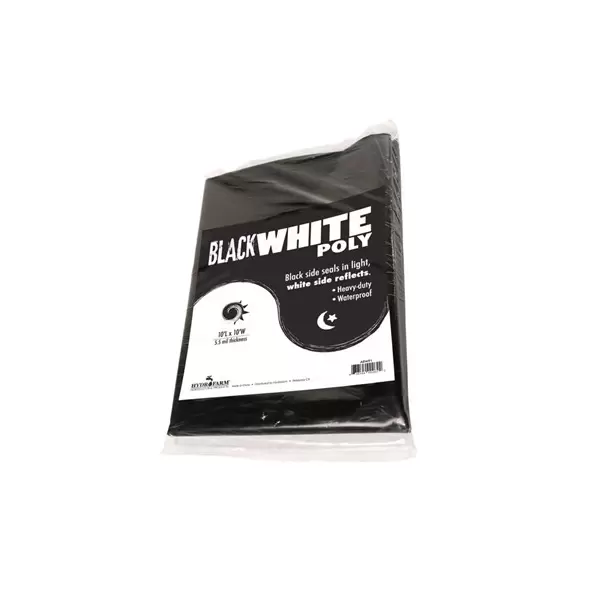 HDF B&W Poly 10'x25' 5.5mil