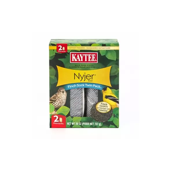 Kaytee 26oz Finch Feeder Twin Pack