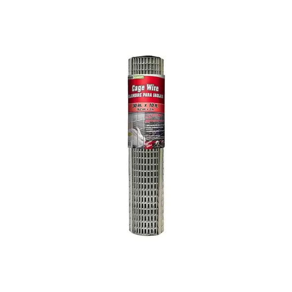 Yard Gard 30"x10' 16G Cage Wire Galvanized 1/2"x1" Mesh