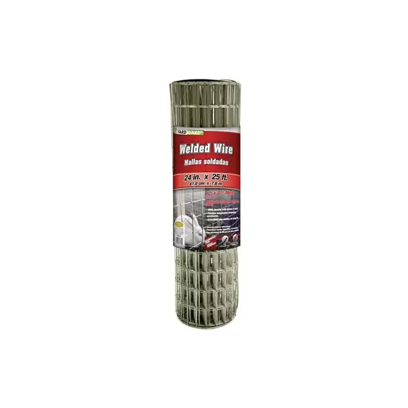 Yard Gard 2'x25' 16G Welded Fabric Galvanized 1"x2" Mesh