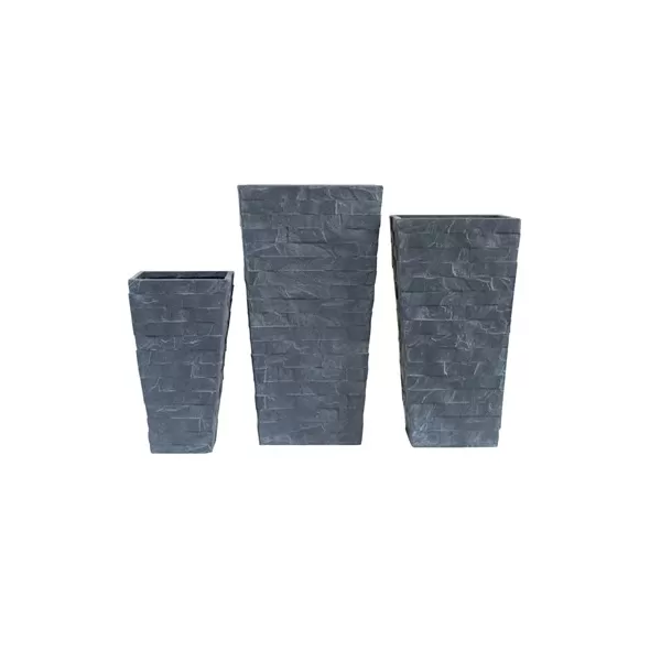 MCarr 3pc Liconfiber Tall Taper Set Gray