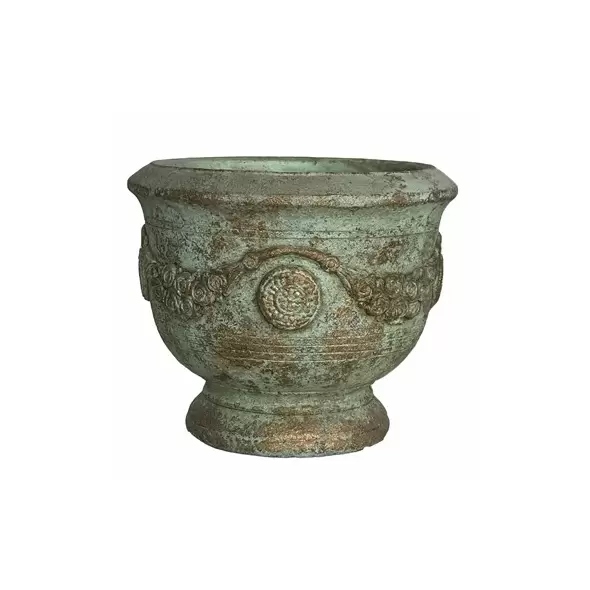 MCarr 8.5" Mini Roman Urn Verdi Bronze