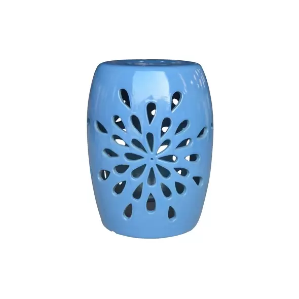 MCarr 19" Tall Starburst Stool Aspen Blue
