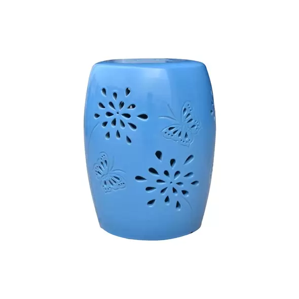 MCarr 19" Tall Butterfly Stool Aspen Blue