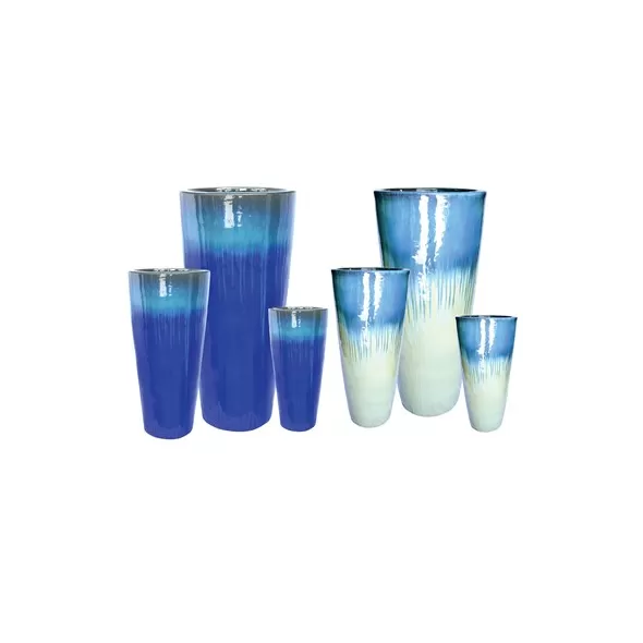 MCarr 15pc Tall Round Planter Pallet Mixed Colors