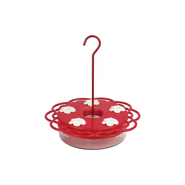 Natures Way 13oz 2-N-1 Plastic Dish Hummingbird Feeder