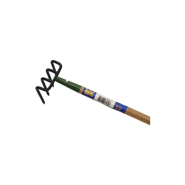 Organic 4 Tine Small Cultivator With 54" Handle