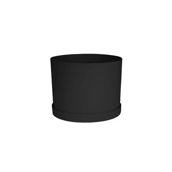 Bloem 10" Mathers Planter Black
