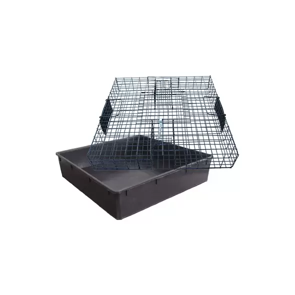 Rugged Ranch 5"x24.5" Squirrelinator Live Trap w/ Basin